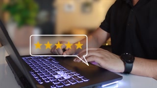 Satisfaction Survey Concept Reviews Customer Quality Assessment.