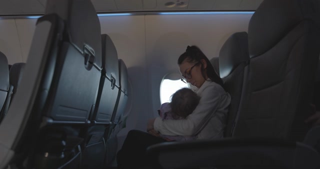 Baby Crying Airplane Stock Footage: Royalty-Free Video Clips - Storyblocks