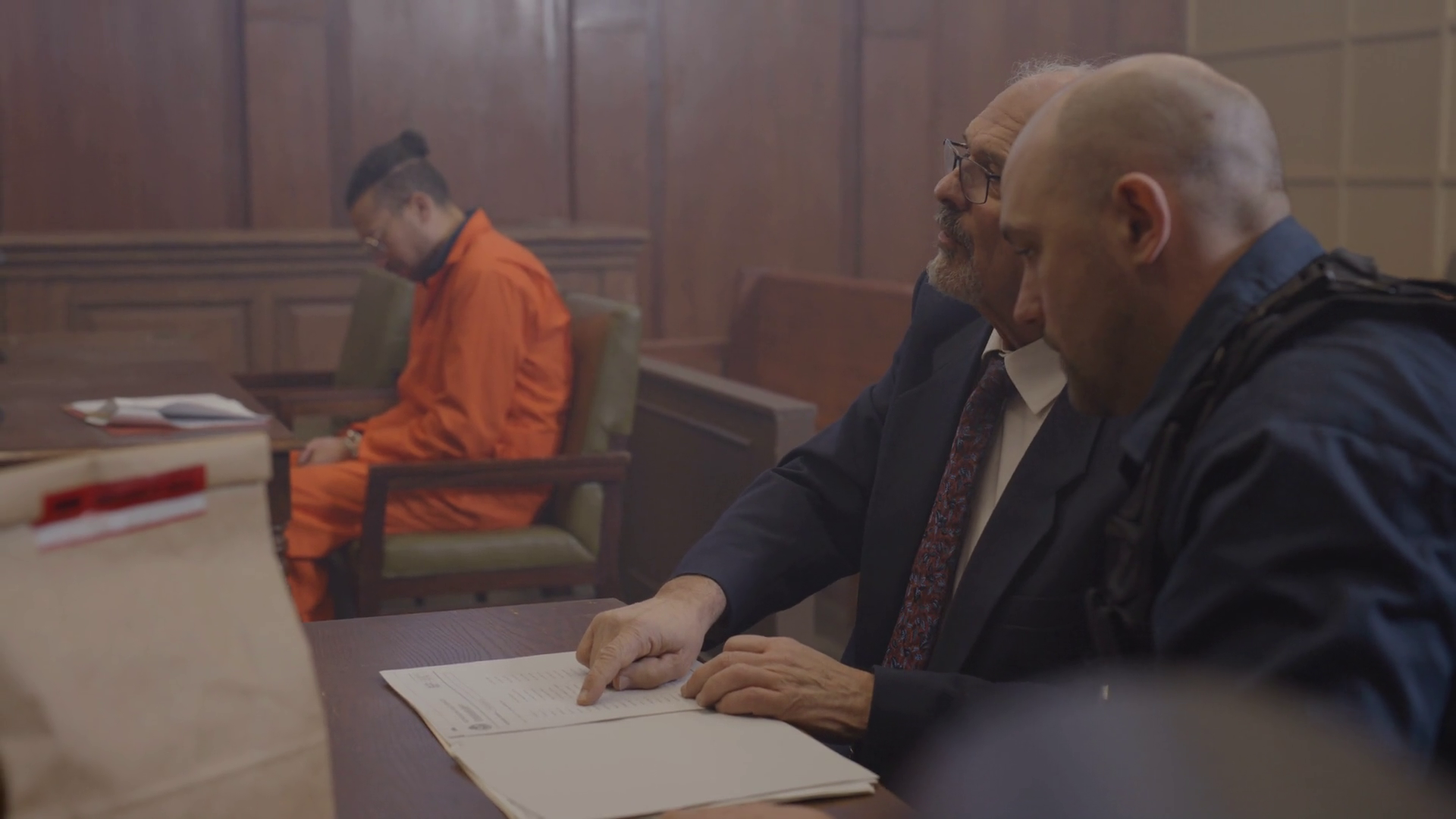 Police In Trial With Lawyer Court Room Scene Stock Footage SBV ...