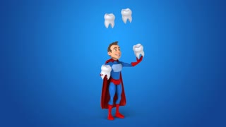Fun superhero - 3D Animation