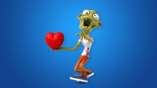 Fun zombie - 3D Animation