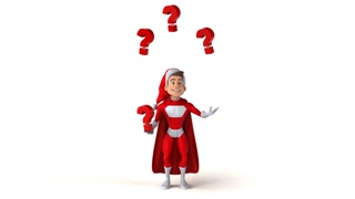 Super santa claus - 3D Animation