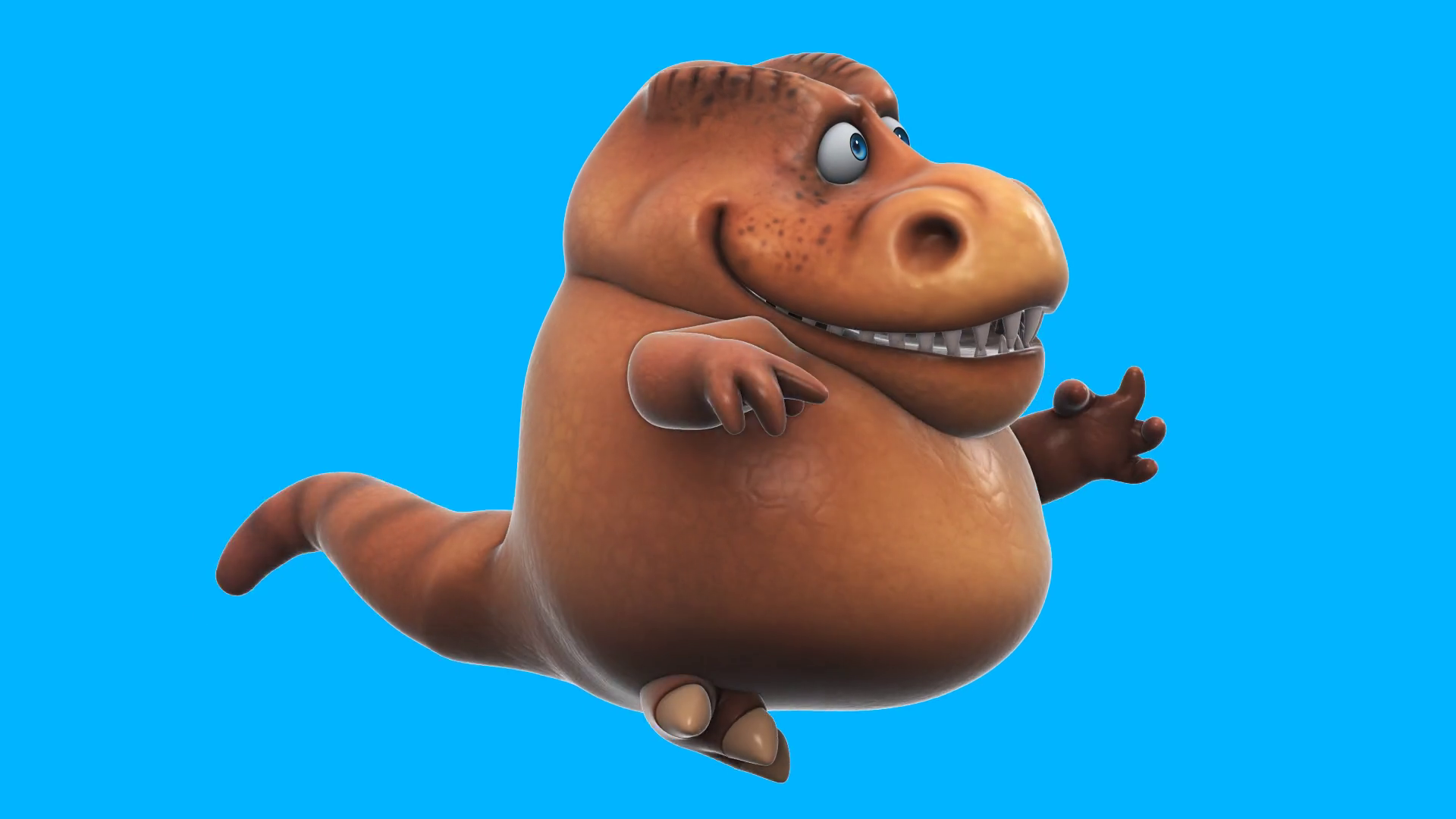 Fun 3d Cartoon Trex Dancing (with Alpha Stock Motion Graphics SBV ...