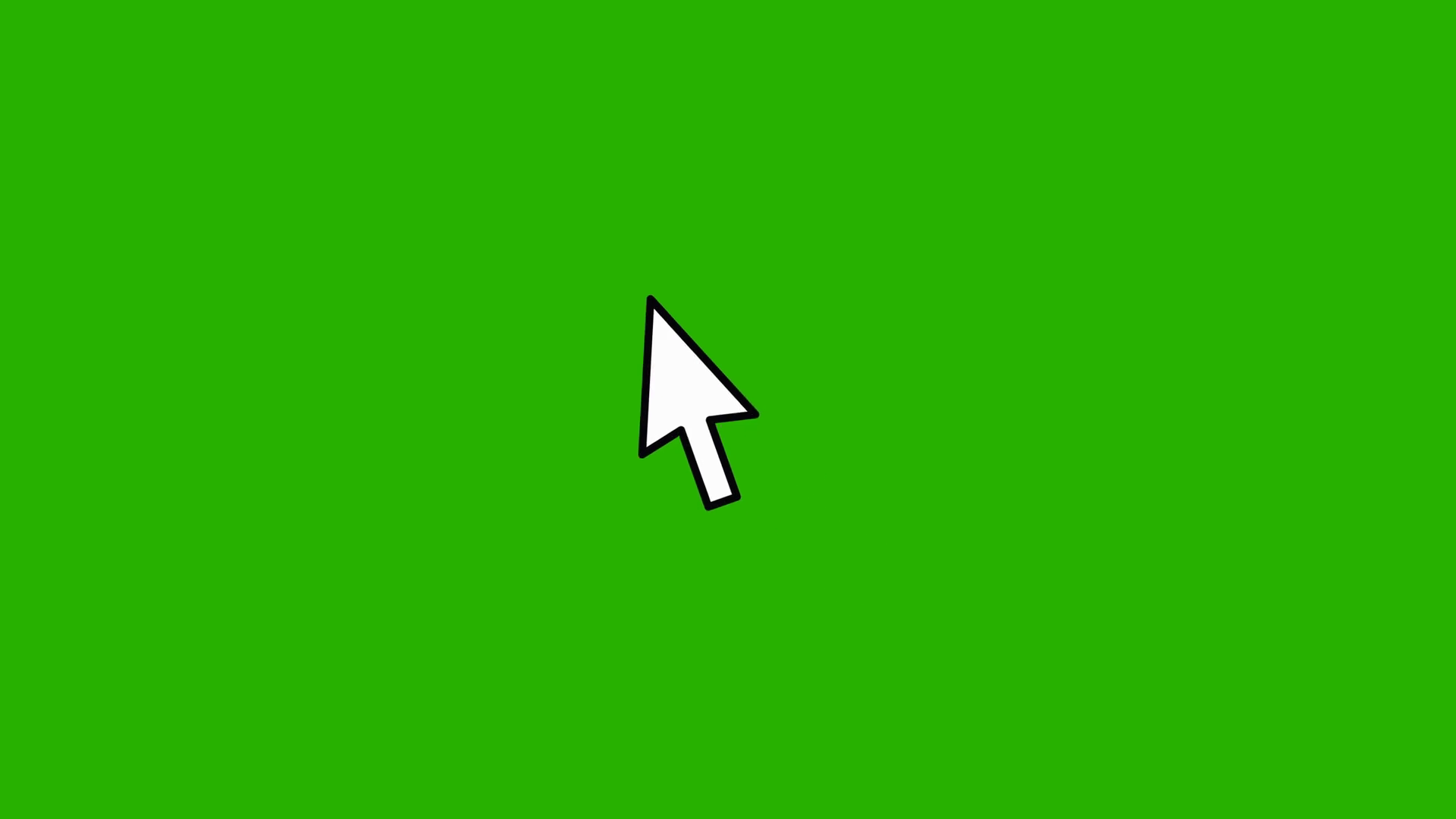 Computer Mouse Animated Symbol Of Arrow Stock Motion Graphics SBV