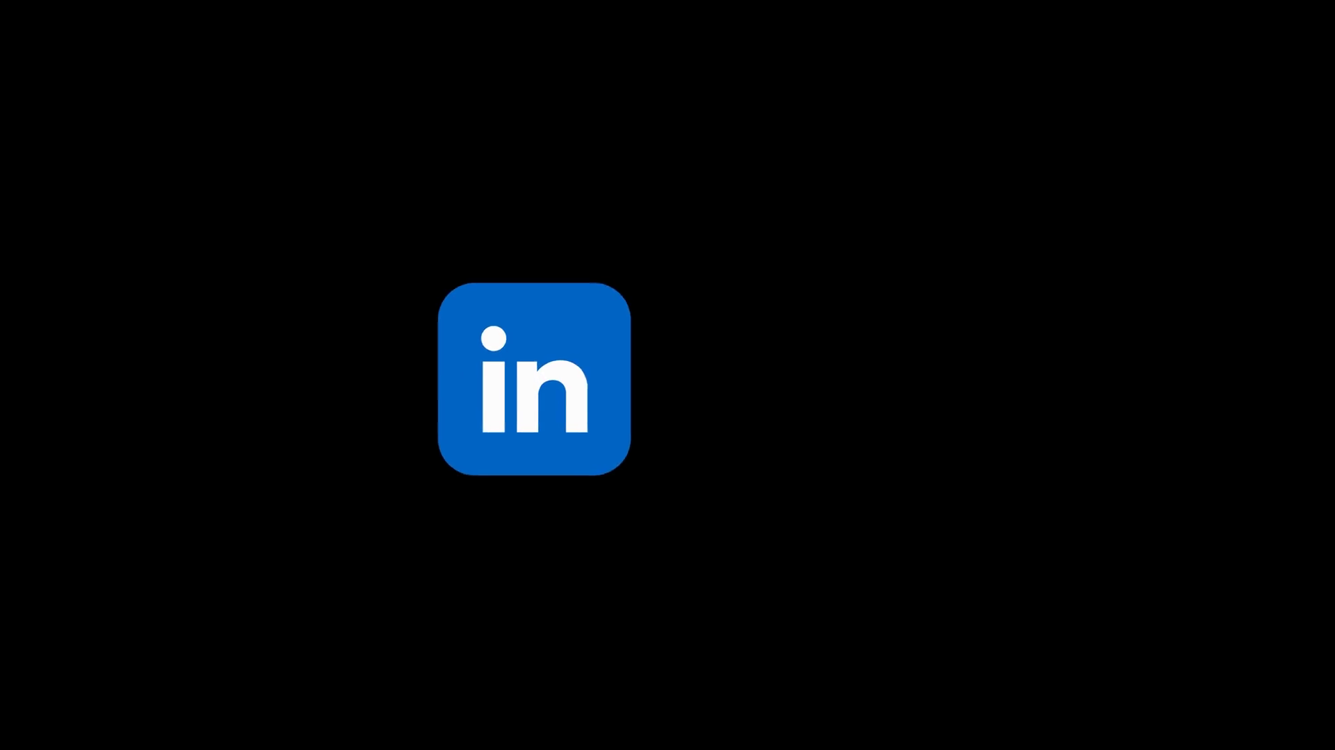 Linkedin Logo Animation Social Media Icon Stock Motion Graphics SBV ...