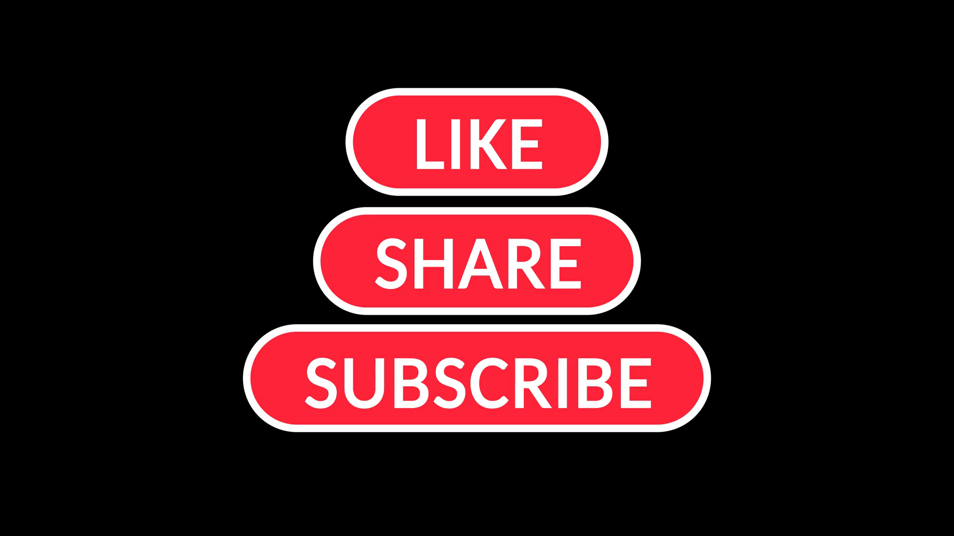Subscribe Reminder Button Animation On Black Stock Motion Graphics SBV ...
