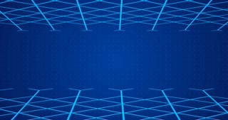 3D grid lines moving in a weird fashion technology big-data analysis bg in 4K. Motion graphic stock footage to show statistical stock market growth database on it. Creative asset for infographics grid.