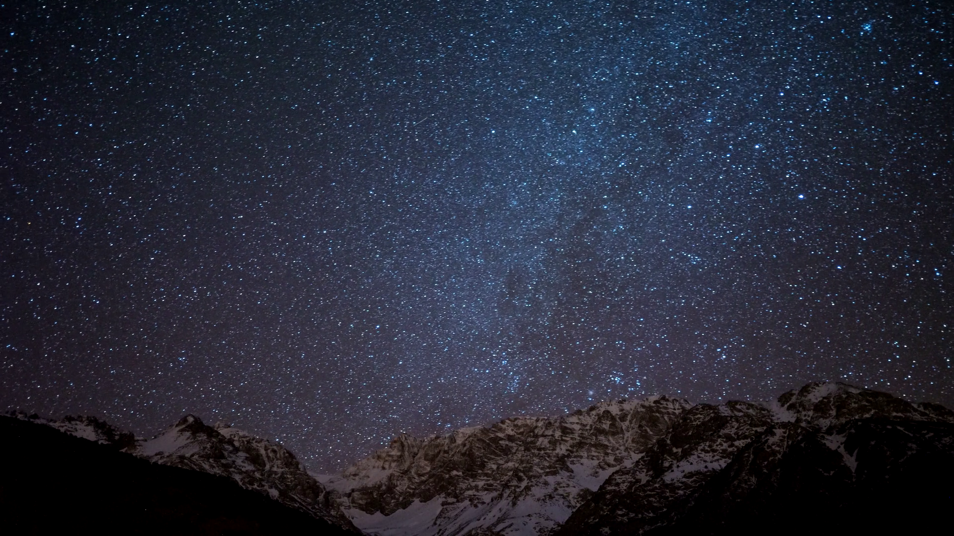 Time Lapse Video Of Milky Way Galaxy Moving Stock Footage SBV-352222674 ...