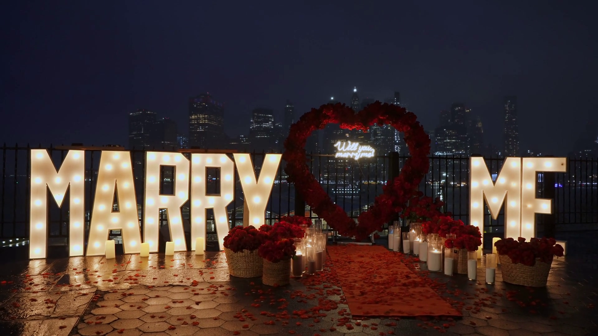 Imagine Stunning Romantic Setup Beautiful Stock Footage SBV-352760682 ...