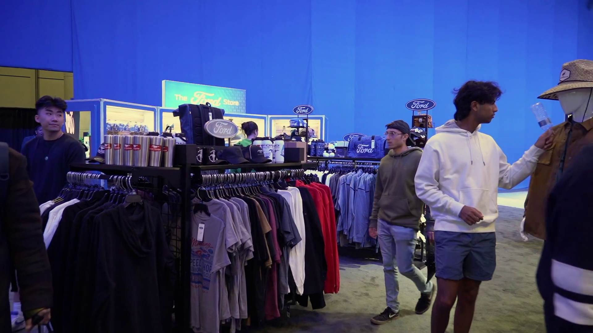 Showcasing Fashion Merchandise Display At Stock Footage SBV-352008802 ...
