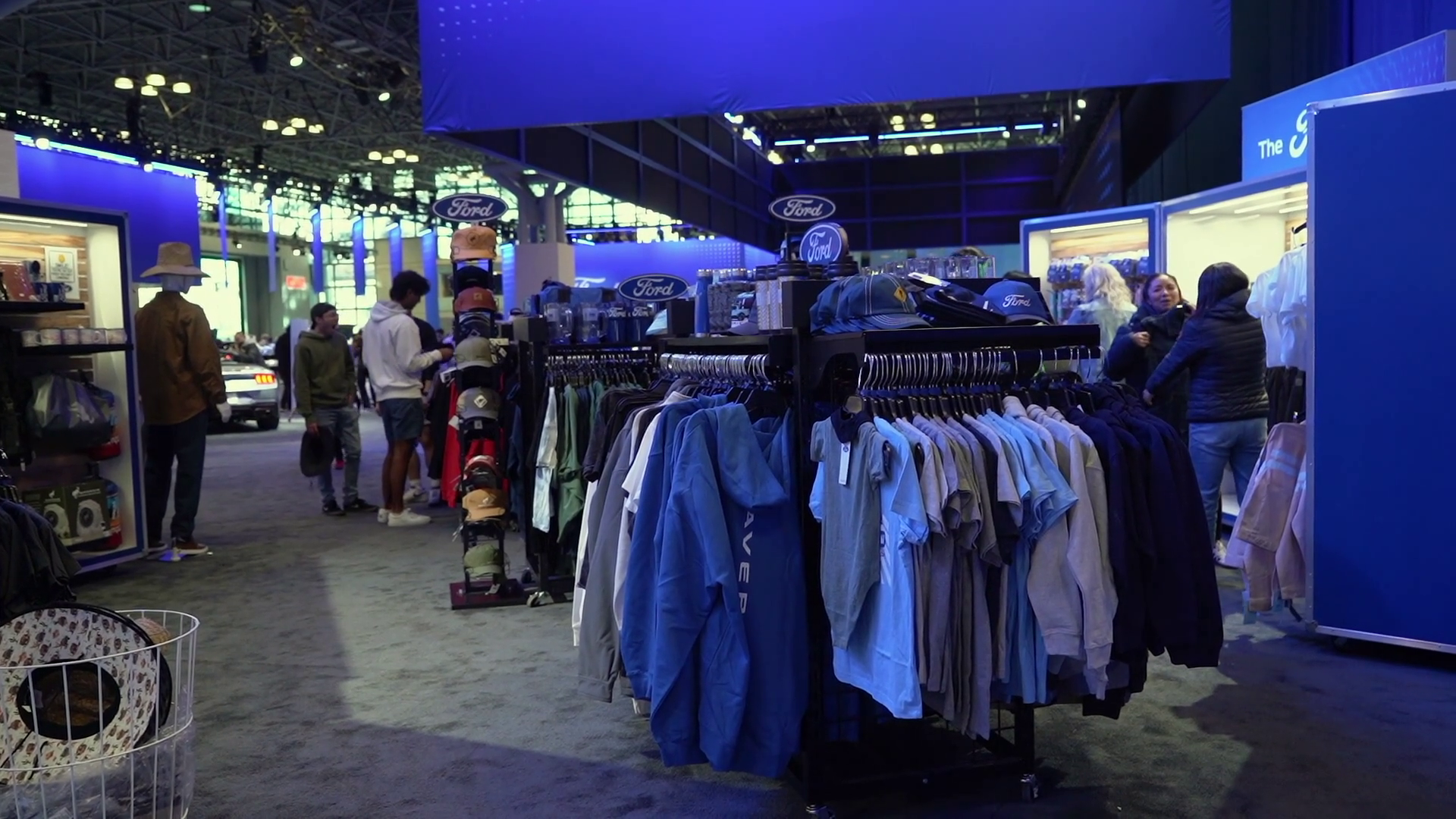 Showcasing Fashion Merchandise Display At Stock Footage SBV-352008809 ...
