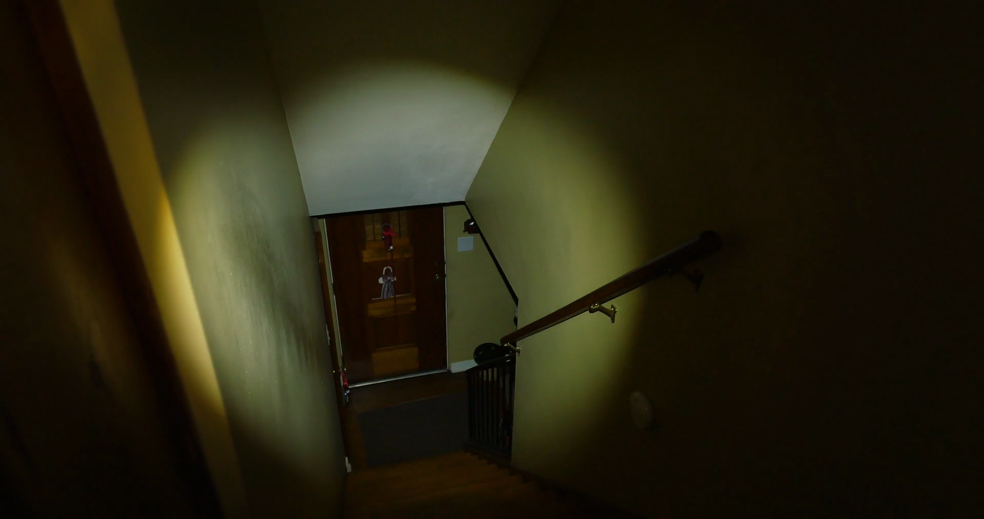 A Burglar's Perspective Of Walking Around Stock Footage SBV311291571