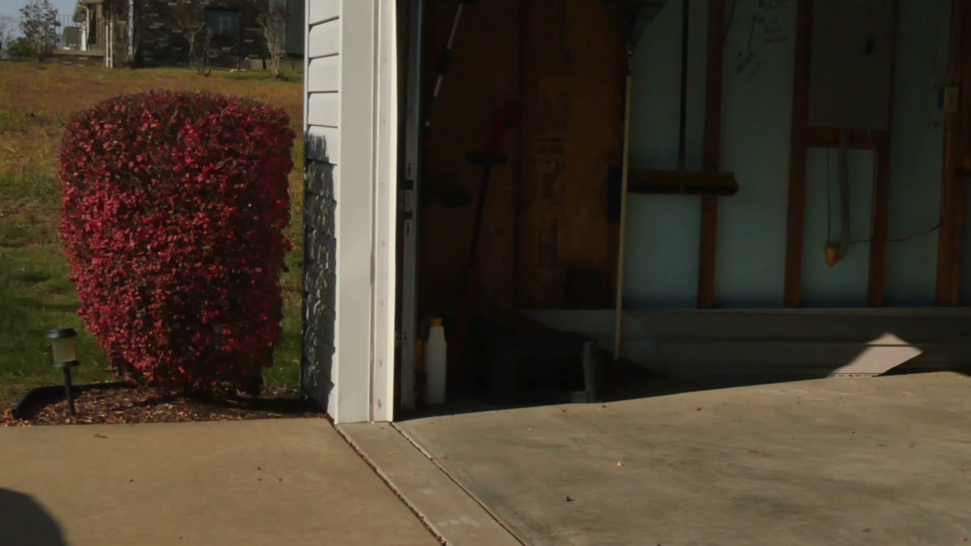 A garage door closes automatically. Stock Video Footage 0010 SBV308521019 Storyblocks