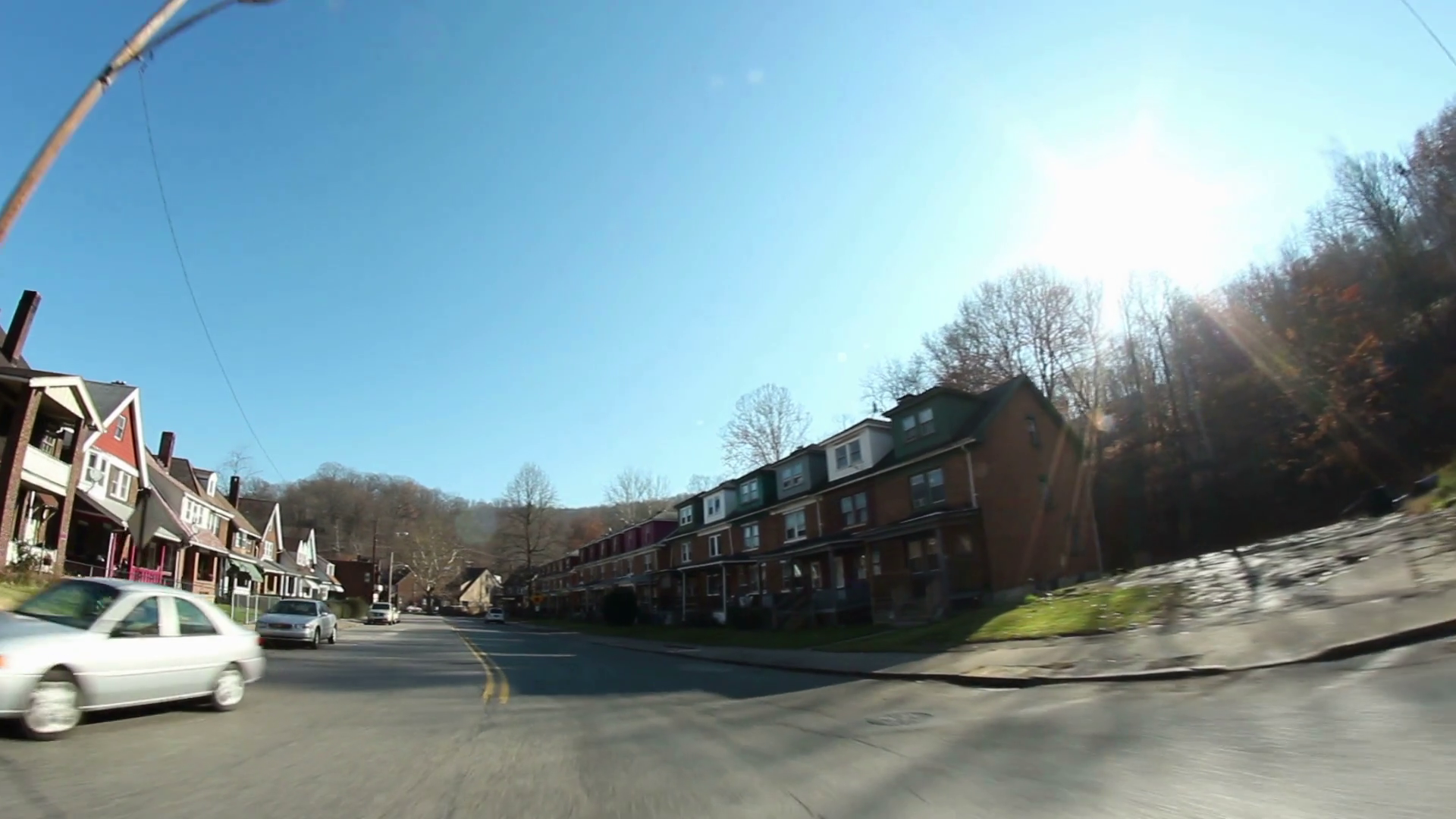 Downtown Aliquippa, Pennsylvania Stock Video Footage 0010 SBV