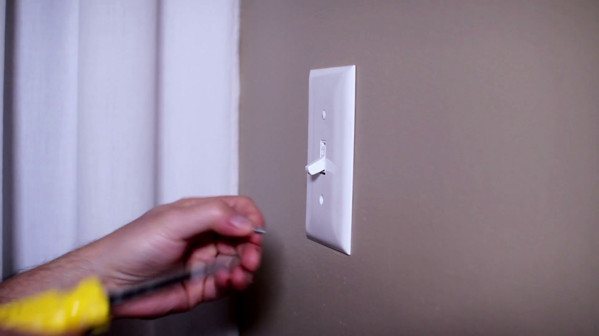 Light Switch Faceplate 2943 Stock Video Footage Storyblocks