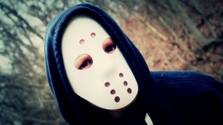 Running Up to Masked Killer Dramatic Turn