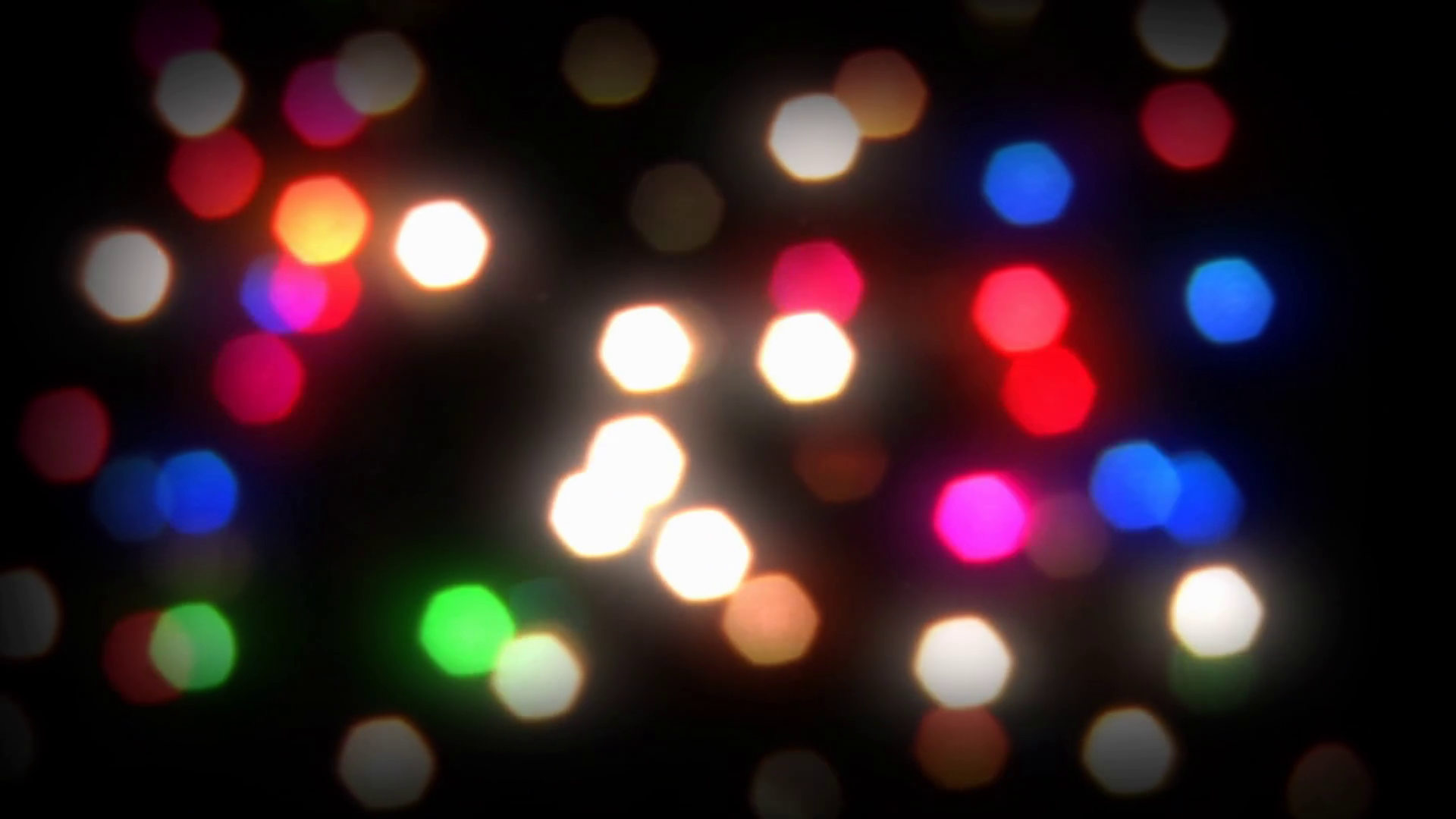 Slowlyrotating Colorful Christmas Lights Stock Footage SBV310331858