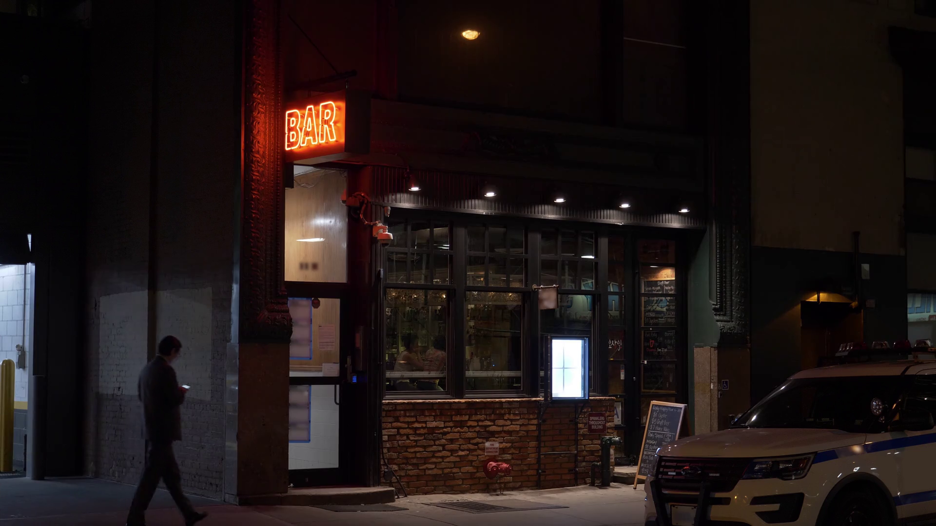 A Nighttime Exterior Establishing Shot Of Stock Footage SBV315456201