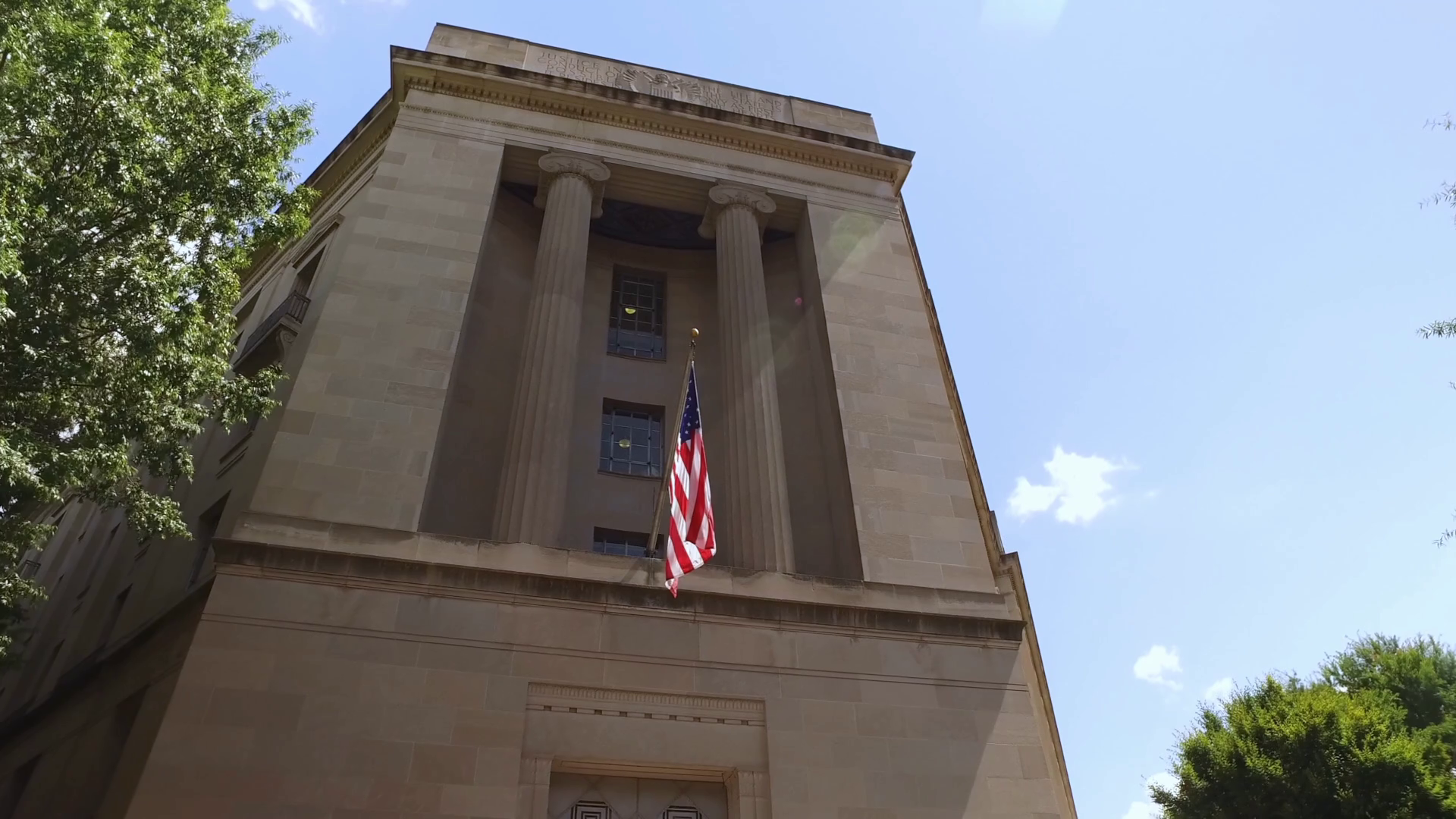 Washington Dc July 21 2023 Dramatic Wide Stock Footage SBV