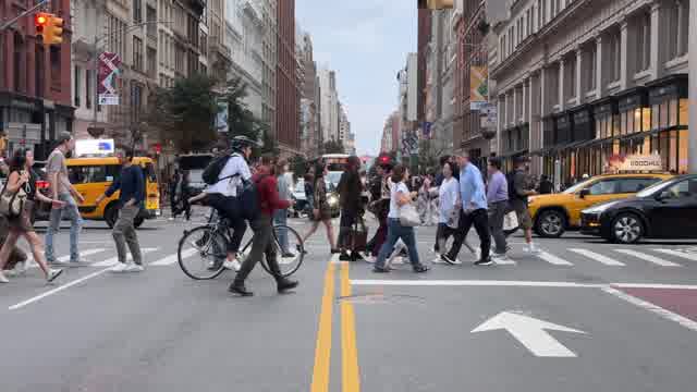 Nyc Busy Street Stock Footage: Royalty-Free Video Clips - Storyblocks