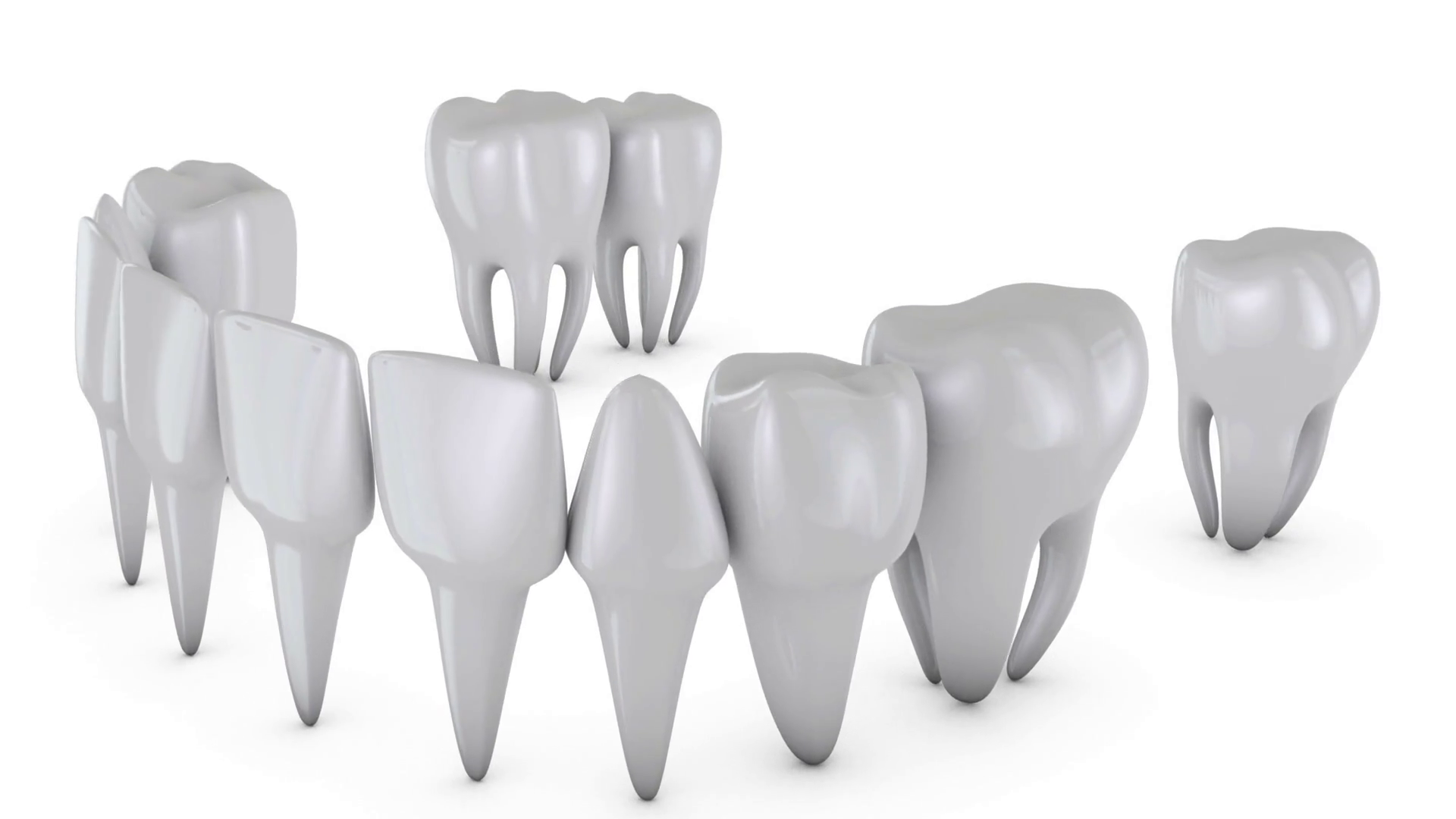 Animation Dental Brackets Tooth Implant On Stock Motion Graphics SBV ...