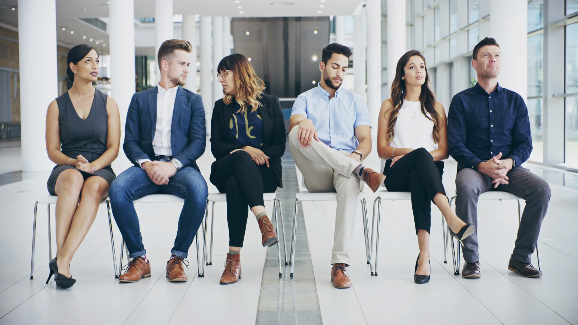 Job Interview Arrival Business People In Stock Footage SBV-353626735 ...