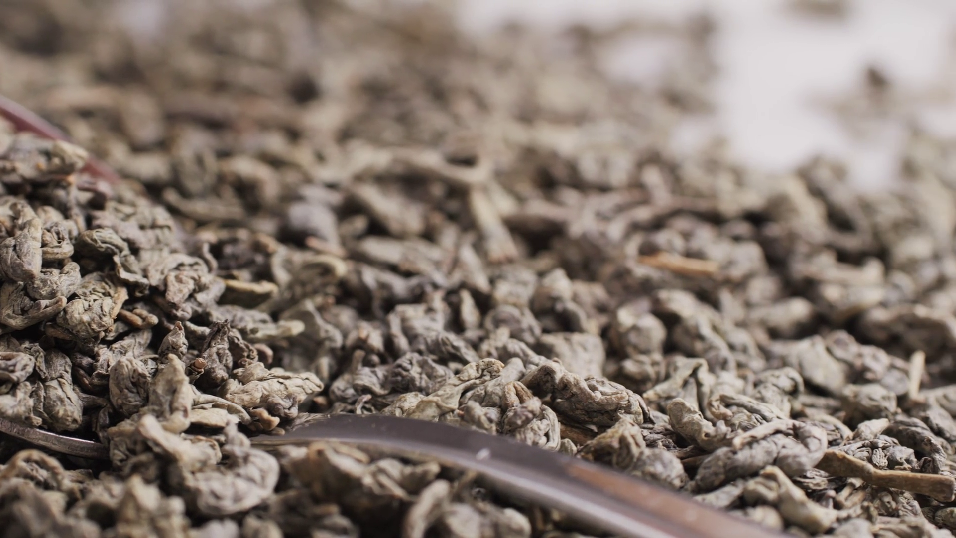 Green Dried Gunpowder Chinese Tea Leaves Stock Footage SBV-352920547 ...