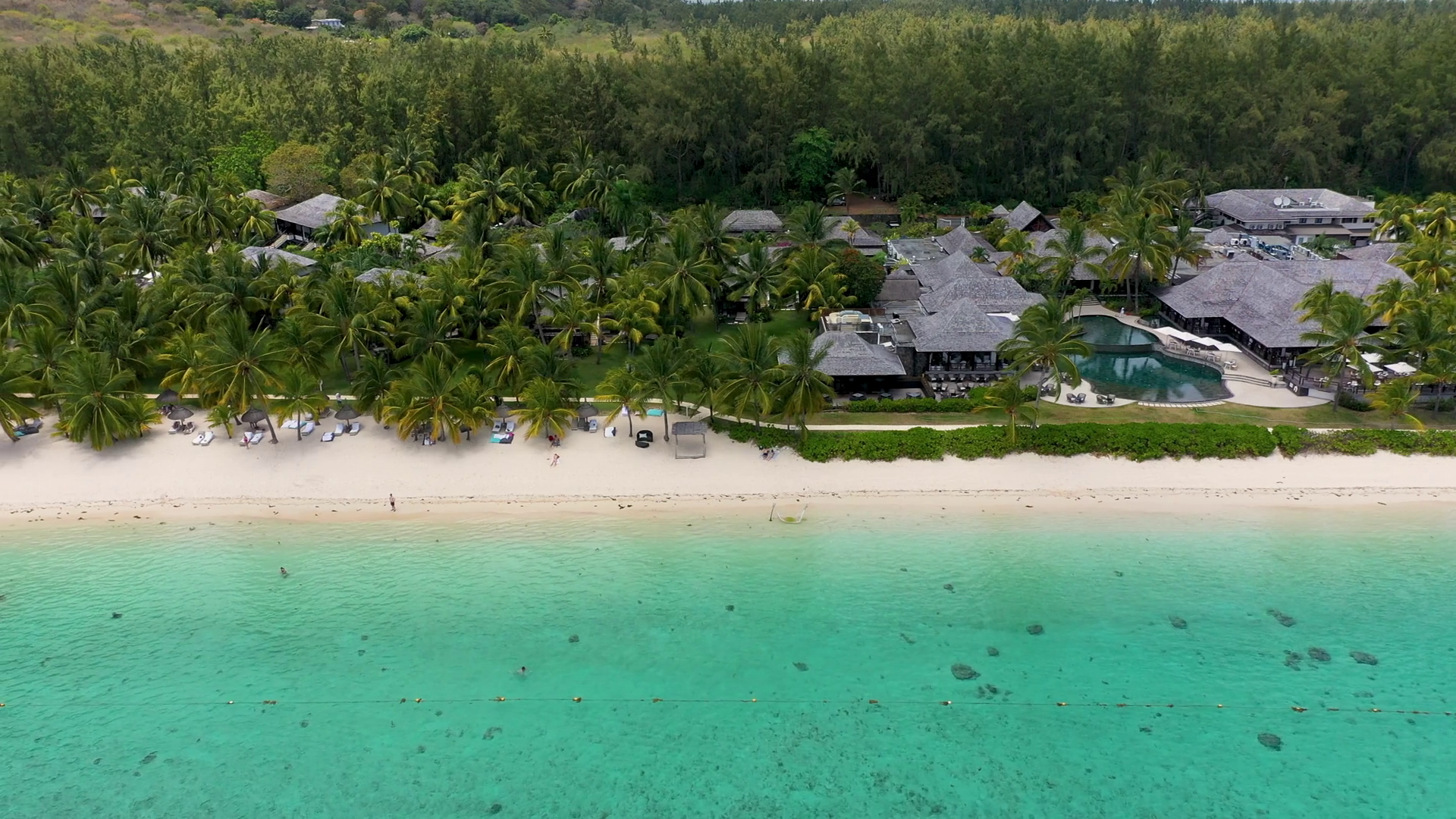 Tropical Scenery Beautiful Beaches Of Stock Footage SBV-351985065 ...