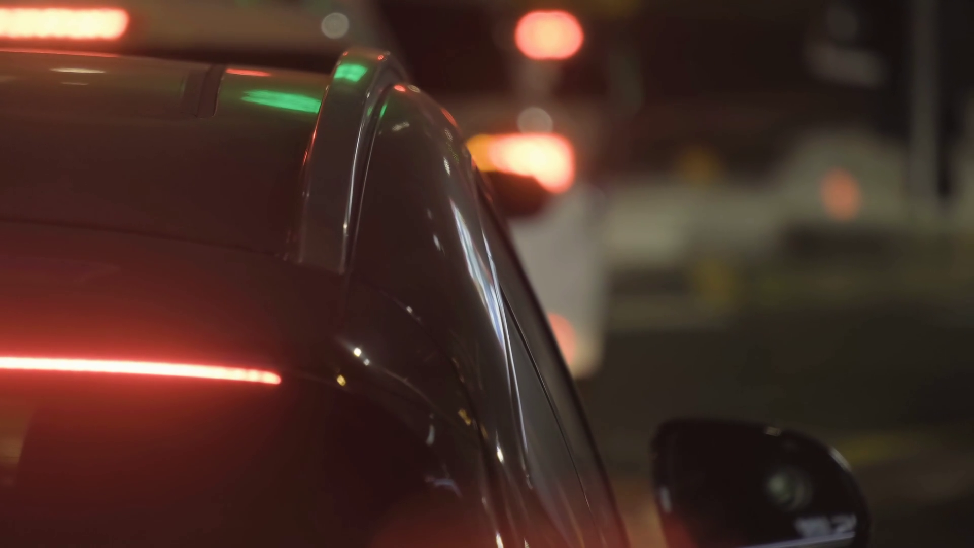 A Busy Street At Night With Cars Stuck In Stock Footage SBV-352446887 ...