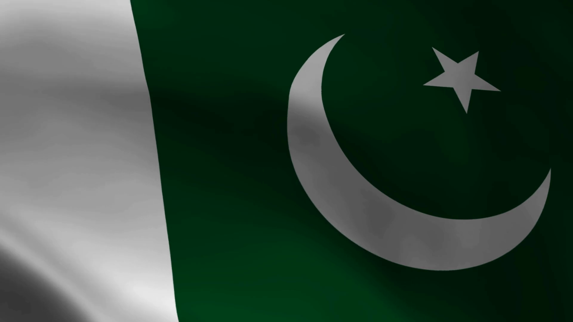 Pakistan National Flag Waving With Realistic Stock Motion Graphics SBV ...