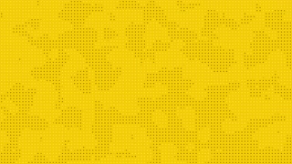 Bright yellow seamless dotted pattern background with small black pixel dots Ideal for web design packaging modern branding invitations and festive decorations like New Year and summer events