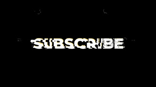 Subscribe Call to Action Text Animation with Minimalist Typography on Black Background for Social Media and Videos