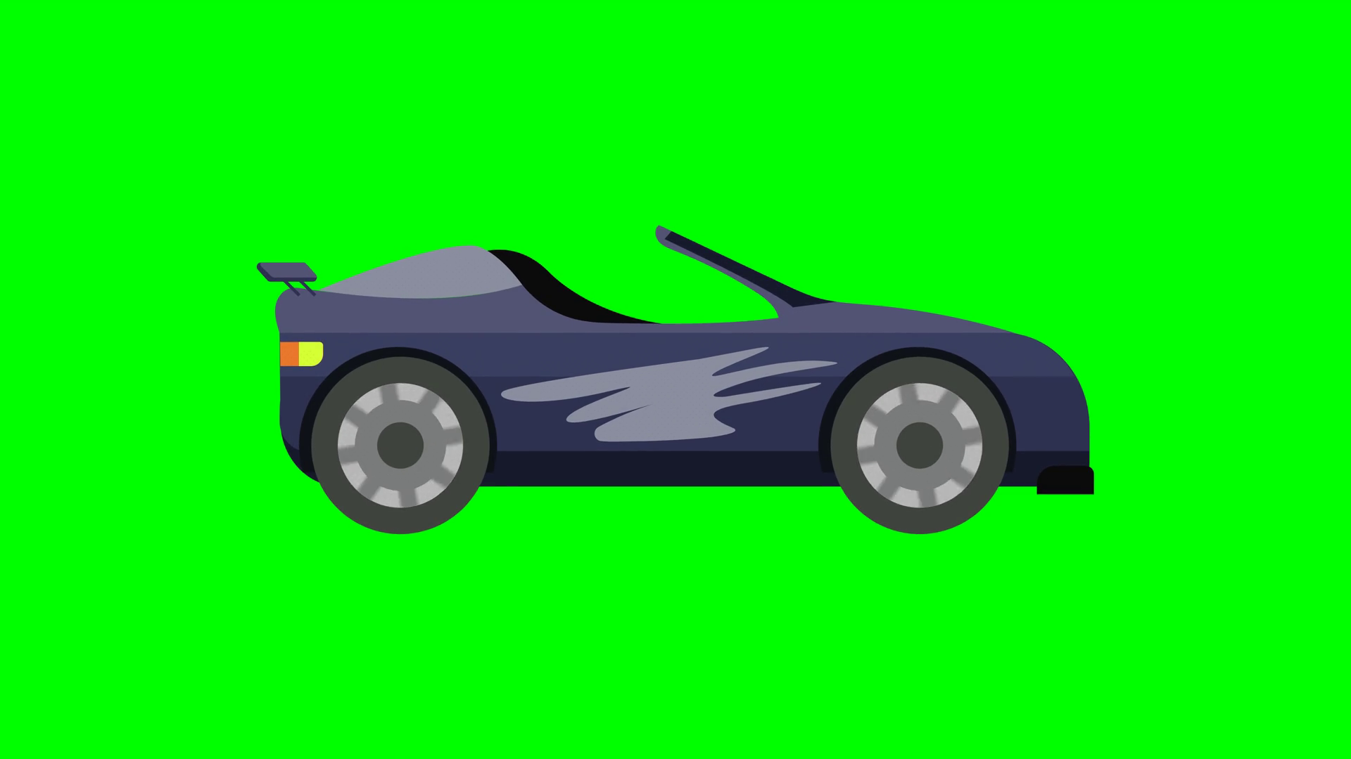 Car Icon Animation Vehicle Loop Animation Stock Motion Graphics SBV ...