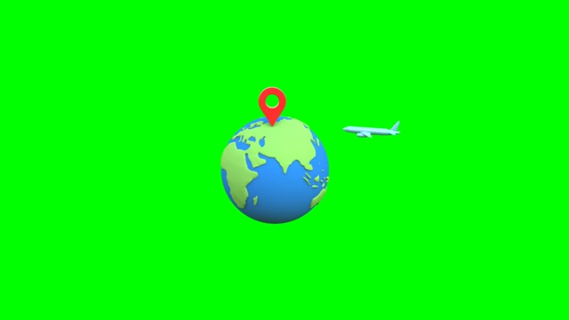 Plane Flying World Map Stock Footage: Royalty-Free Video Clips ...