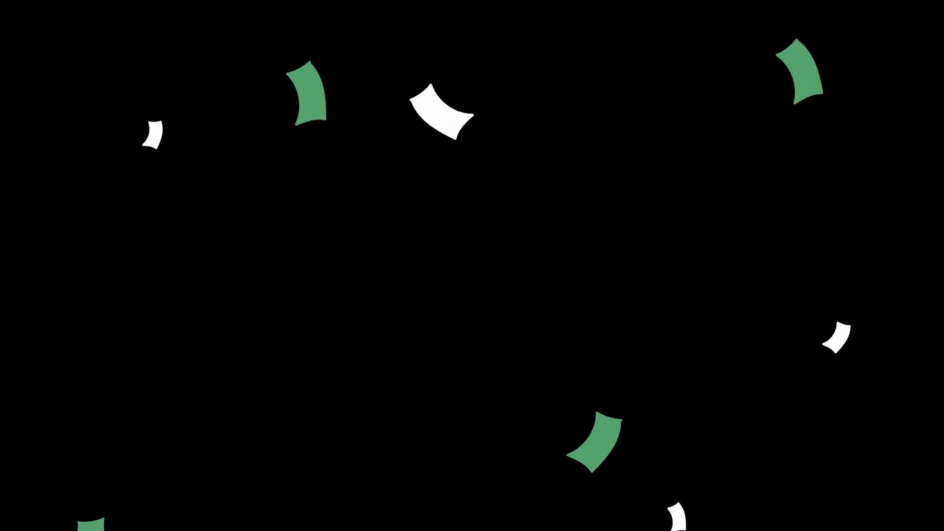 Confetti Falling Loop Animation Video Stock Footage SBV347685374