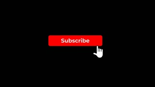 Subscribe, reminder, and like button animation with mouse click representing social media interaction with alpha channel