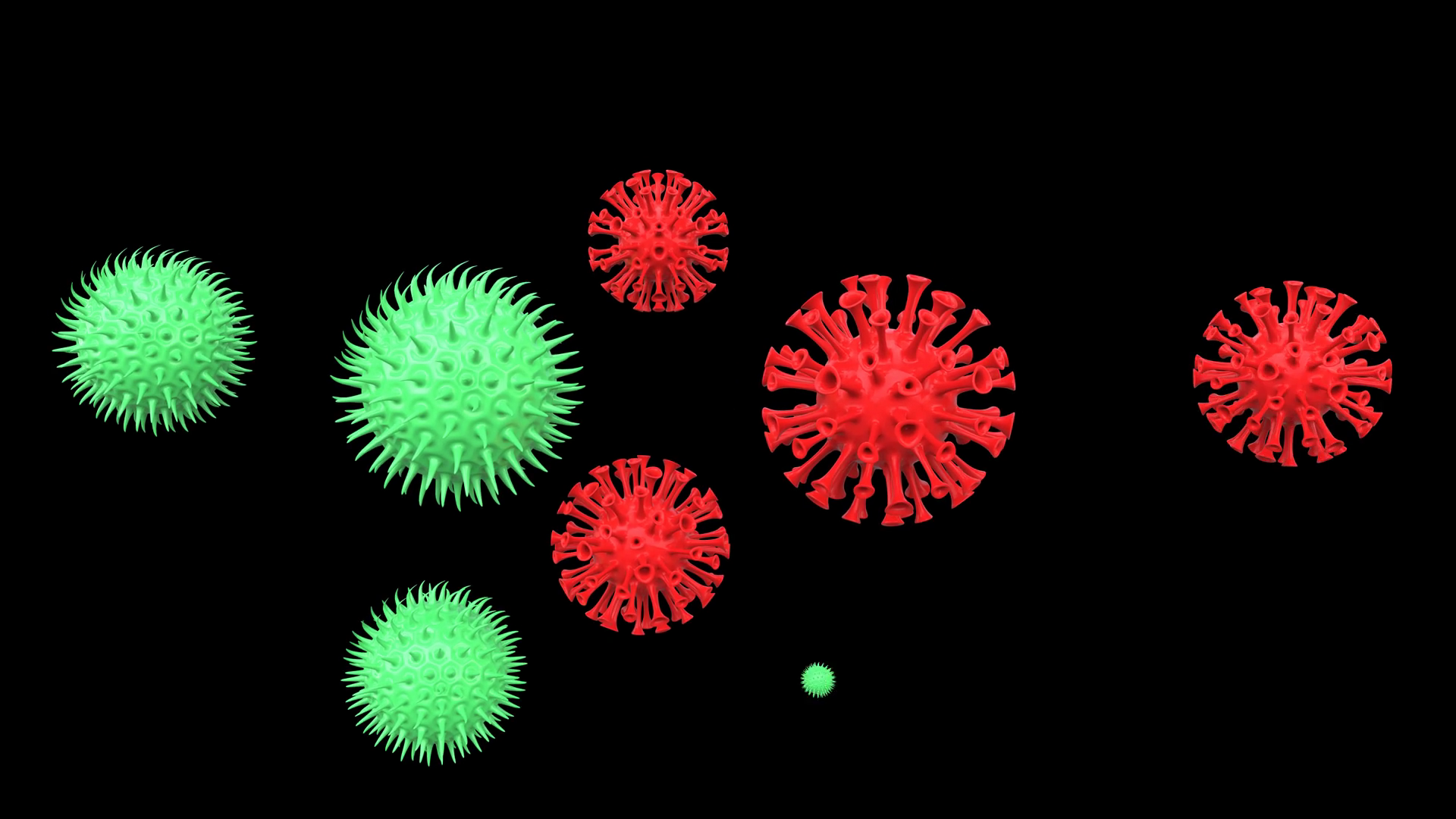Global Virus Spread Animation Representing Stock Footage SBV-352838689 ...