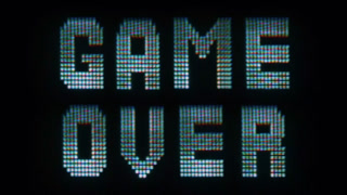 Computer words spelling game over