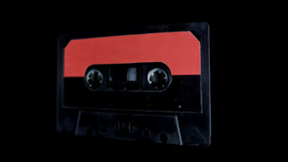 a collection of vintage cassette tapes in flip book