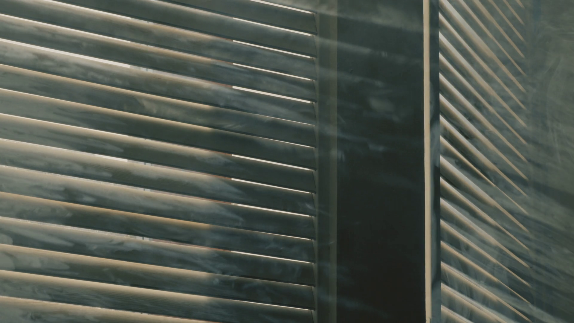 Closed Wooden Shutter With Light Rays Smoke Stock Footage SBV-347529282 ...