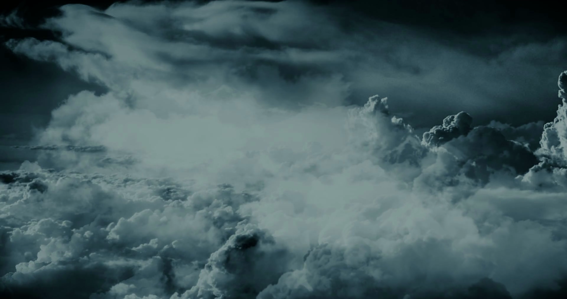 Flying Through Clouds At Night Stock Motion Graphics SBV337687392
