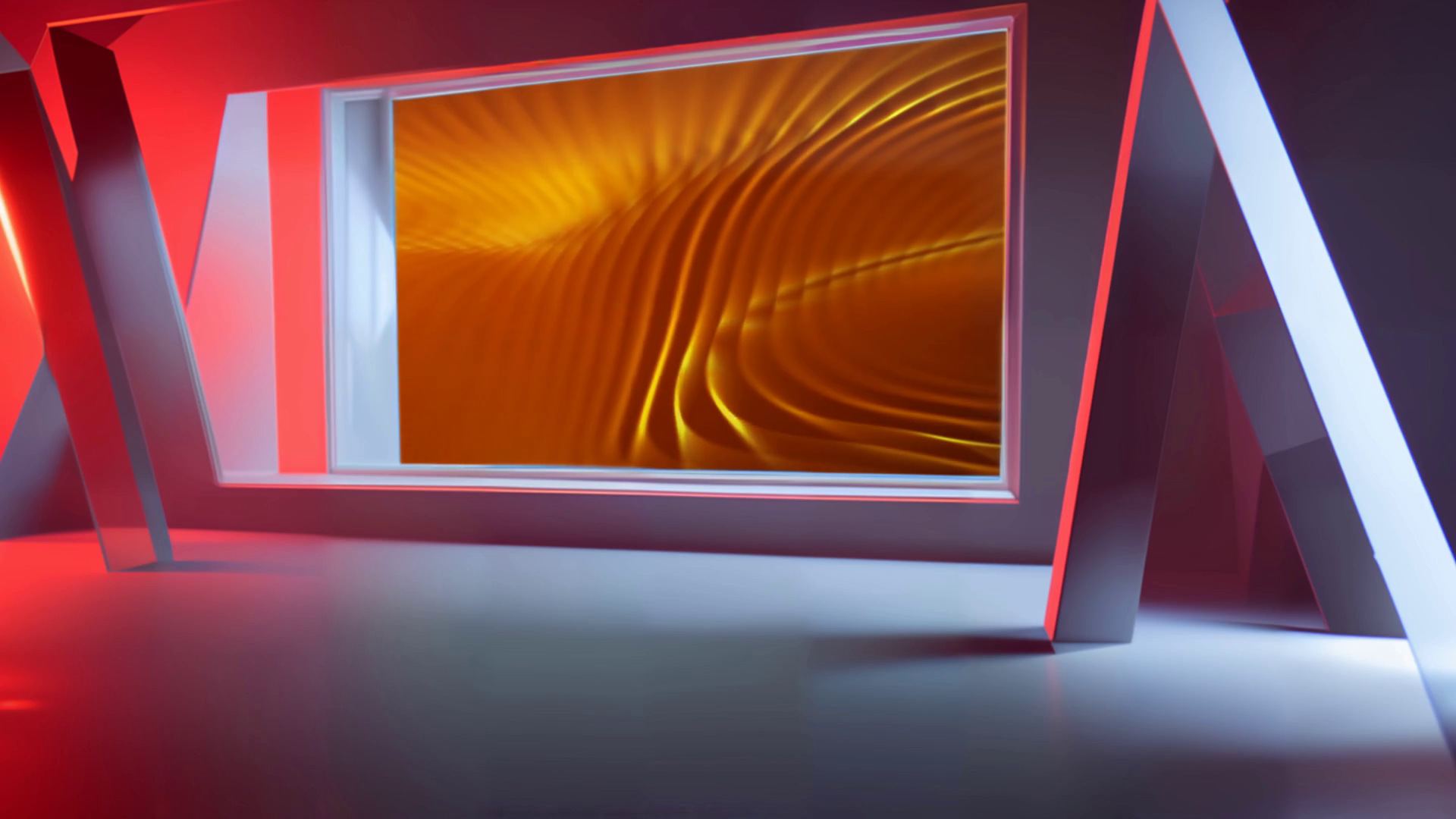 Immersive News Studio Virtual Green Screen Stock Motion Graphics SBV