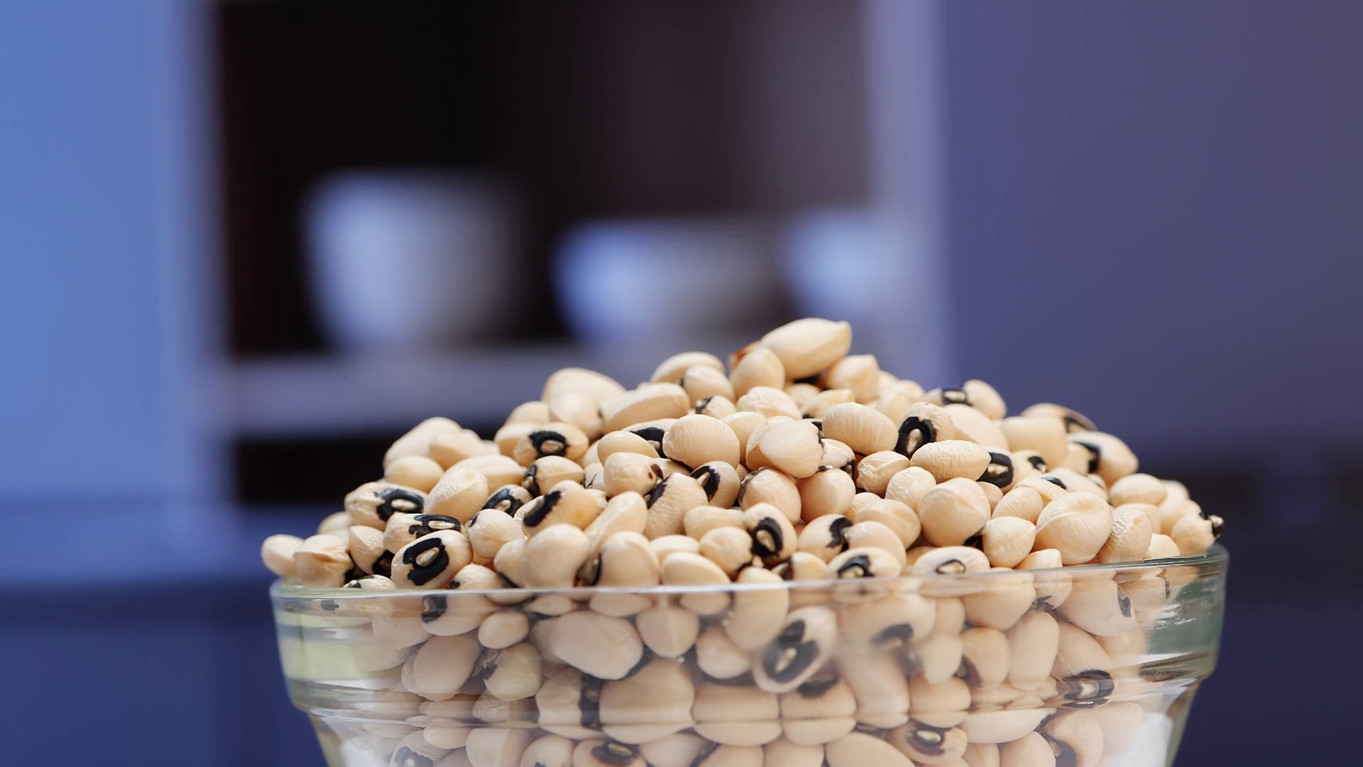 There Are Black White Beans Black Eyed Peas Stock Footage SBV348418897