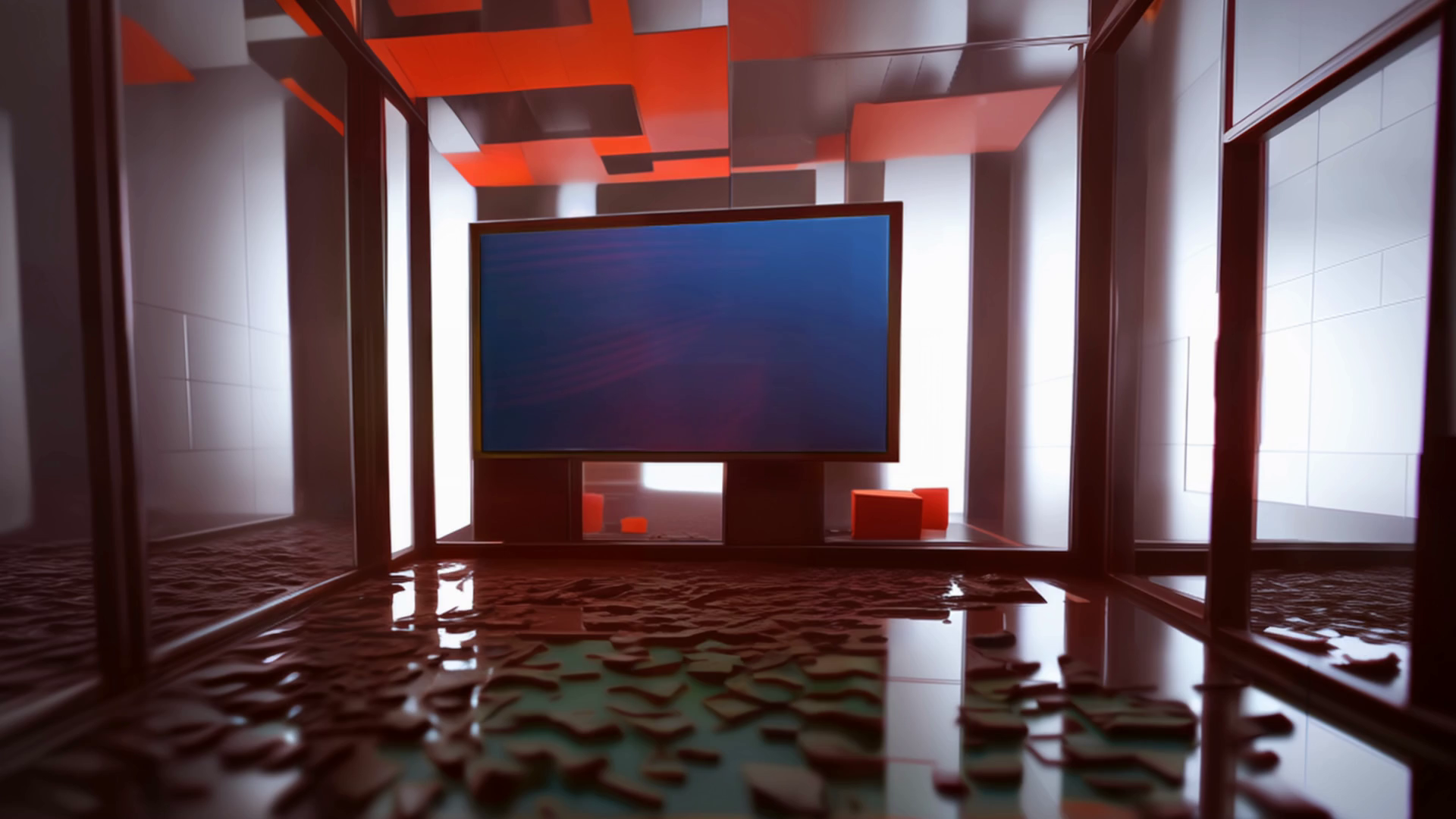 Dynamic Tv Studio Setup Interactive Virtual Stock Footage SBV