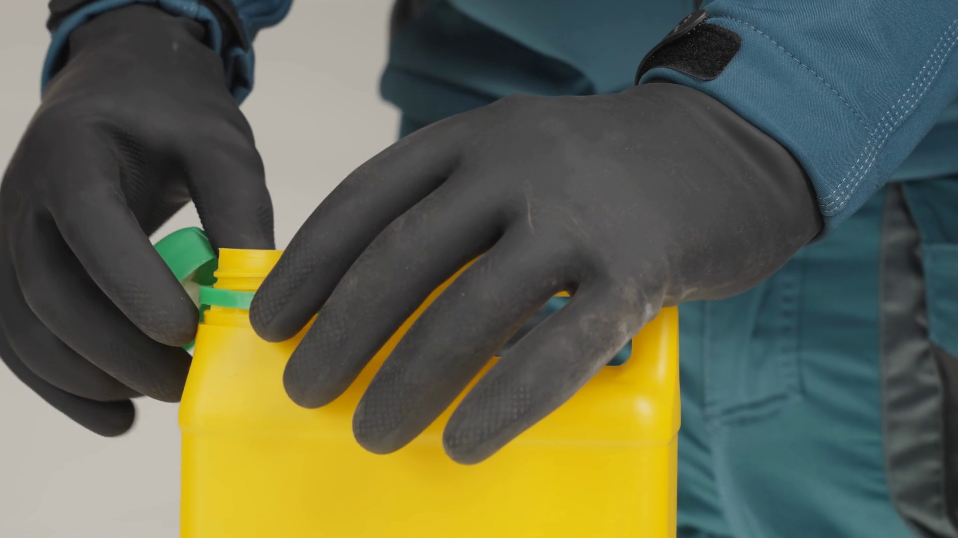Careful Professional Handling Of Yellow Stock Footage SBV-351814432 ...