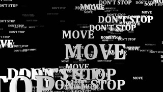 Moving and not stopping montage