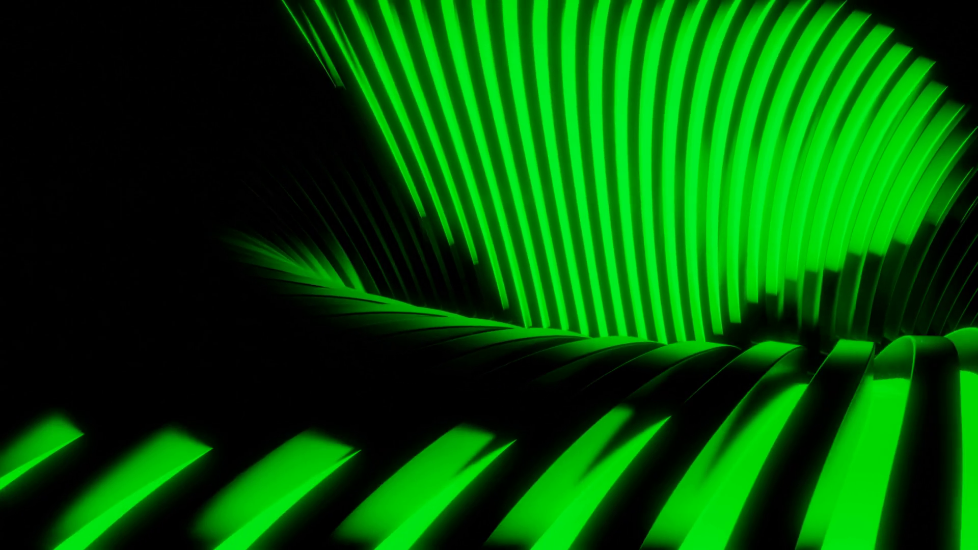 Abstract Spinning Colorful Blades On Black Stock Motion Graphics SBV ...