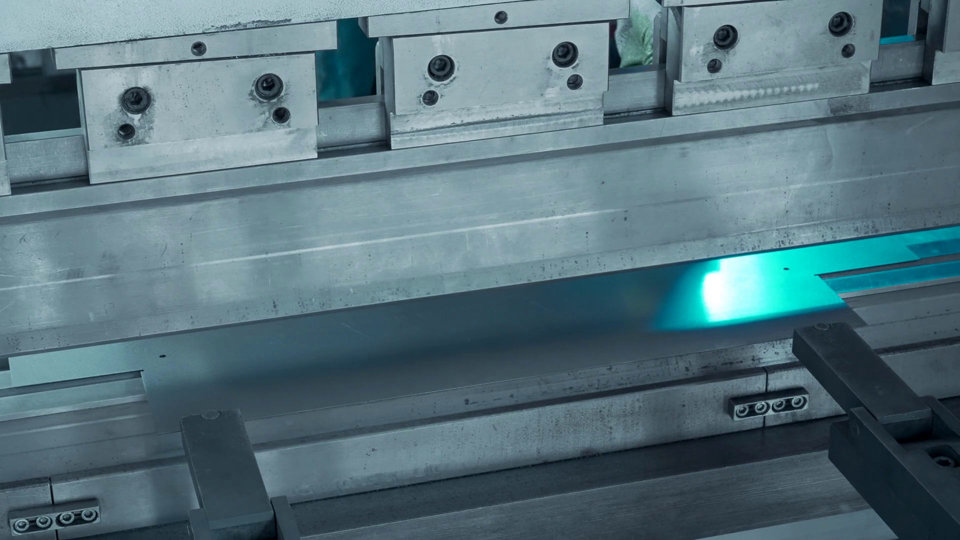 Steel Machine Metal Press Industry Equipment Stock Footage SBV ...