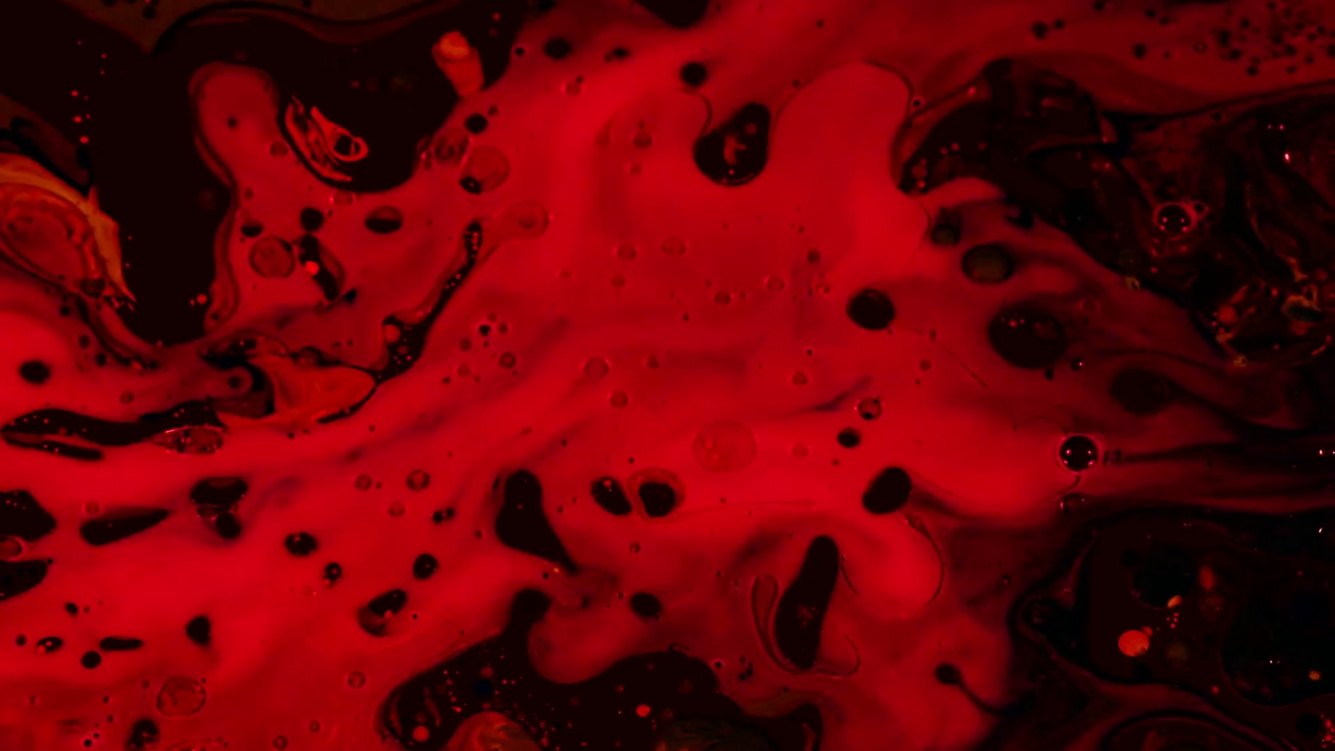 Dark Blood With Bubbles Footage Thick Blood Stock Footage SBV348539046