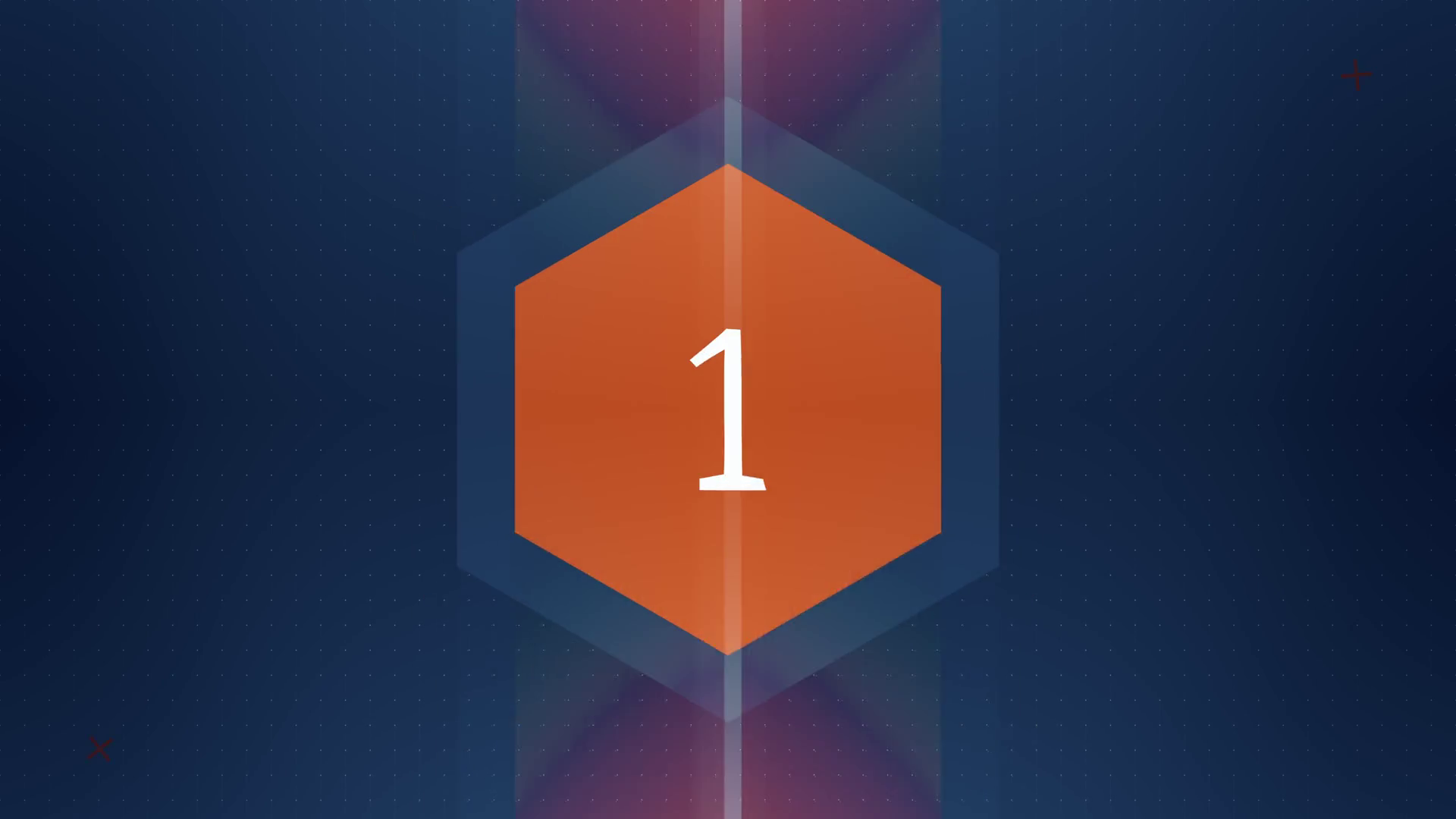 Counting From 1 To 10 Flashing Numbers Count Stock Footage SBV